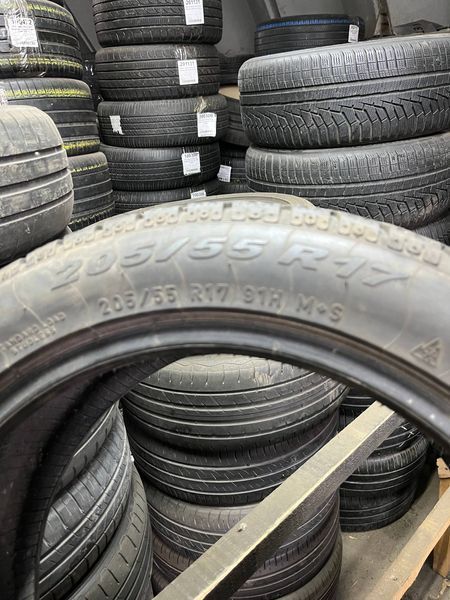 Зимові шини 205/50 R17 Pirelli Sottozero 91H б/в 204122 фото