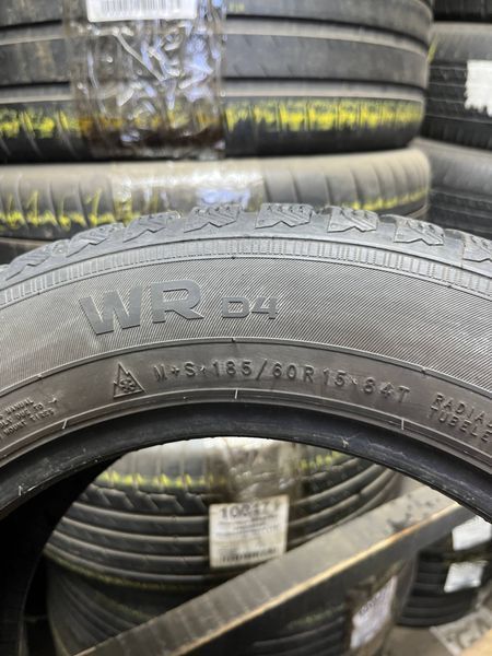 Зимние шины 185/60 R15 Nokian WR D4 84T б/в 205256 фото