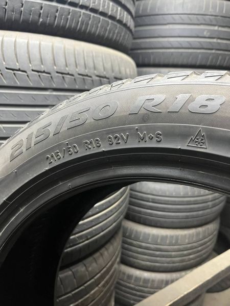 Зимові шини 215/50 R18 Pirelli Sottozero 92V б/в 201151 фото
