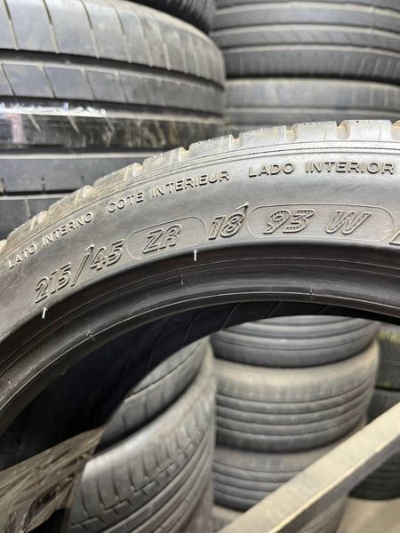 Літні шини 215/45 R18 Michelin Pilot Sport 3 93W б/в 100296 фото