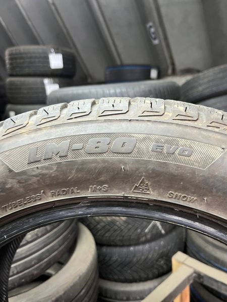 Зимові шини 235/55 R18 Bridgstone LM-80 100H б/в 204112 фото
