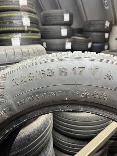 Зимові шини 225/65 R17 Continental TS850 P 120T б/в 204056 фото