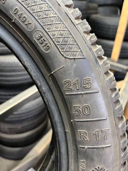 Зимові шини 215/50 R17 Kleber HP 3 95H б/в 204109 фото