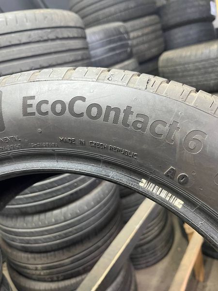 Літні шини 215/55 R17 Continental EcoContact 6 94V б/в 100239/4 фото