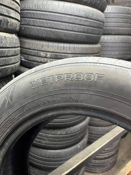 Літні шини 195/65 R15 Nokian Wetproof 91H б/в 202766 фото