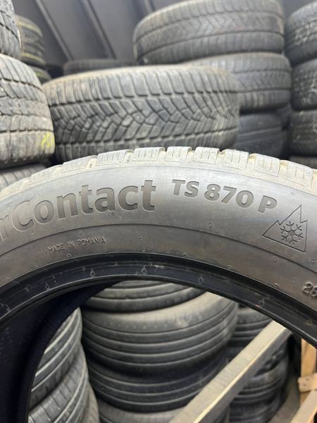 Зимові шини 235/55 R18 Continental TS870P 100H б/в 204175 фото