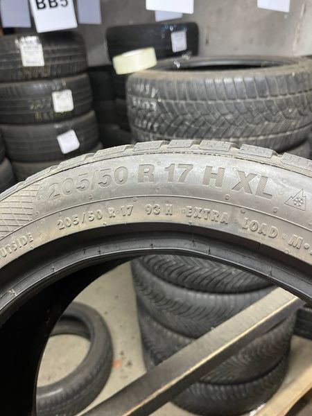 Зимові шини 205/50 R17 Continental TS850P 93H б/в 206176 фото
