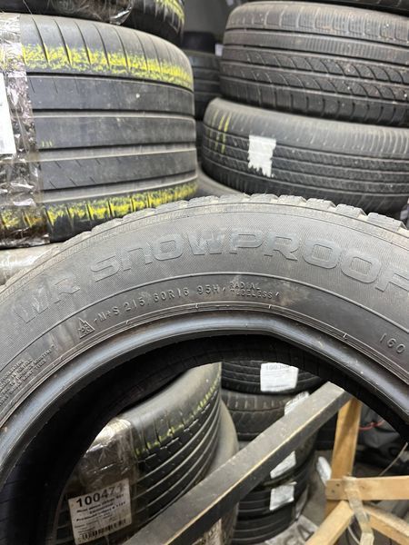 Зимові шини 215/60 R16 Nokian WR 95H б/в 205212 фото
