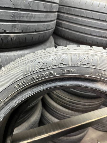 Літні шини 195/50 R15 Sava HP 82H б/в 204047 фото