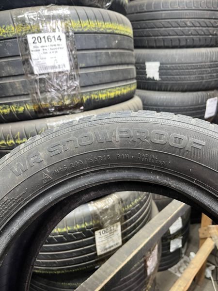 Зимові шини 205/55 R16 Nokian SnowProof 91H б/в 205266 фото