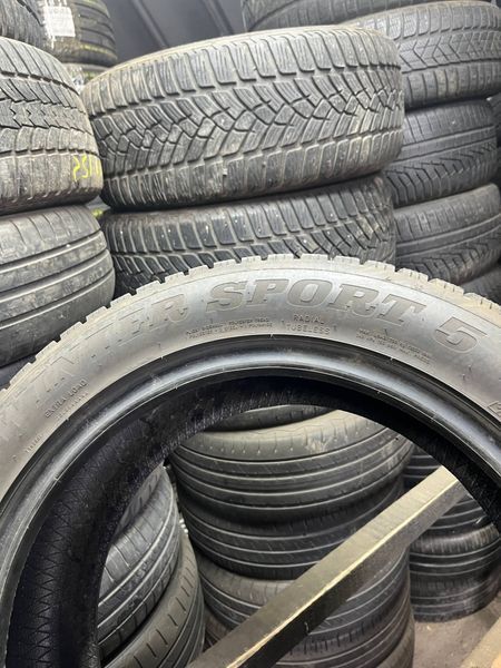 Зимові шини 215/55 R17 Dunlop Winter Sport 5 98V б/в 204190 фото