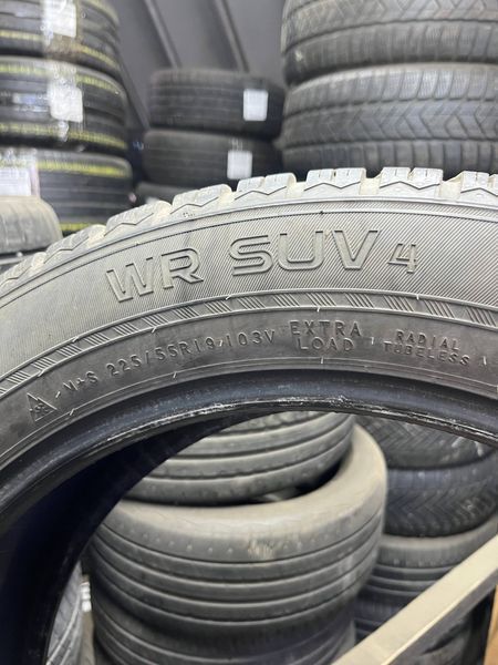 Зимові шини 225/55 R19 Nokian WR4 103V б/в 204141 фото