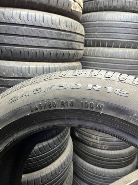 Летние шины 245/50 R18 Pirelli Cinturato P7 100W б/в 202843 фото
