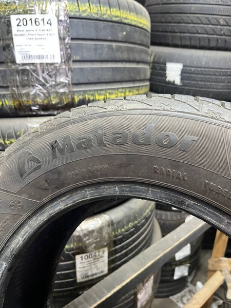 Зимние шины 195/65 R15 Matador MP92 91T б/в 205268 фото