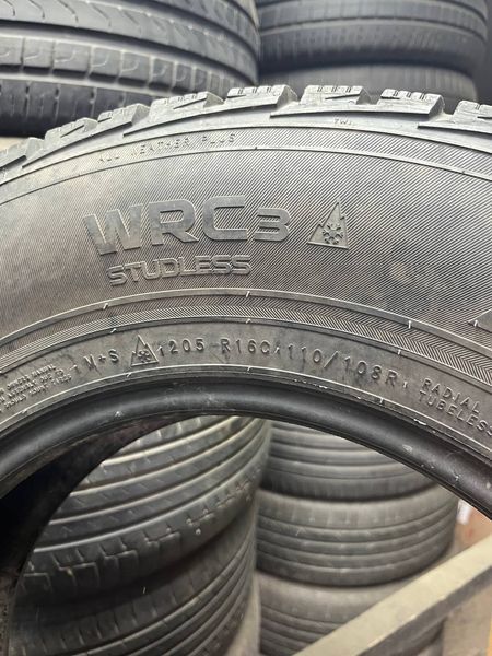 Зимові шини 205/ R16C Nokian WPC3 110/108R б/в 200739 фото