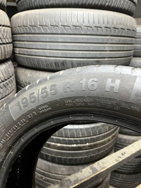 Літні шини 195/55 R16 Continental ContiEcoContact 5 98H б/в 201575 фото