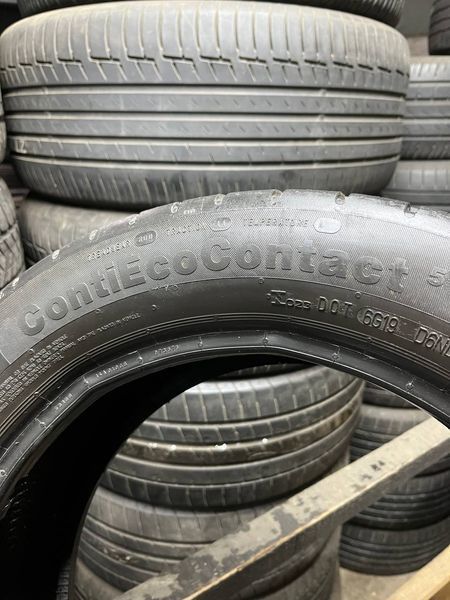 Літні шини 195/55 R16 Continental ContiEcoContact 5 98H б/в 201575 фото