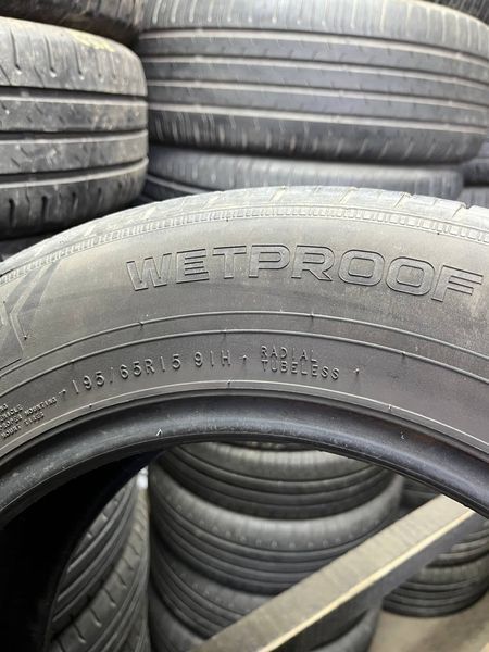 Літні шини 195/65 R15 Nokian Wetproof 91H б/в 202837 фото