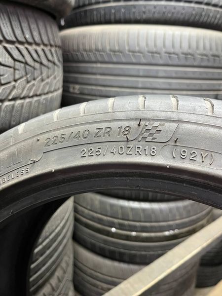 Летние шины 225/40 R18 Michelin Pilon Sport 4 92Y б/у 201284 фото
