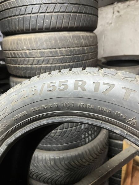 Зимові шини 225/55 R17 Continental Ise Contact 2 101T б/в 206223 фото