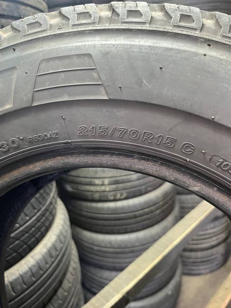Літні шини 215/70 R15C Bridgstone R630 109/107S б/в 202789 фото
