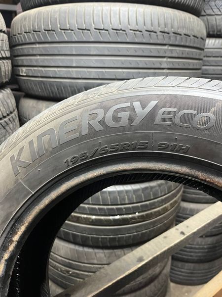 Летние шины 195/65 R15 Hankook Kinergy Eco 91H б/в 201401 фото