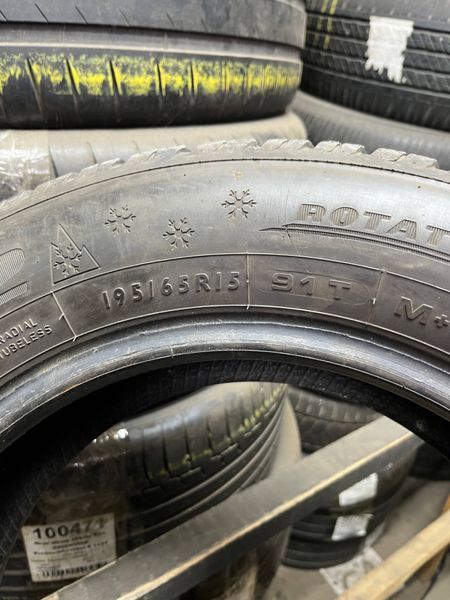 Зимові шини 195/65 R15 Dunlop Winter 91T б/в 204393 фото