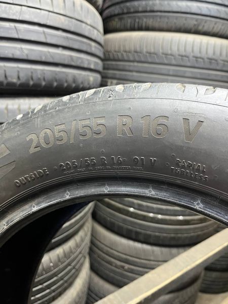Літні шини 205/55 R16 Continental EcoContact 6 91V б/в 202670 фото