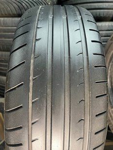 Летние шины 205/55 R16 Dunlop sport BluResponce LRR 91V б/в 202613 фото